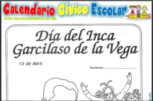 Nacimiento del Inca Garcilaso de La Vega Para Preescolar